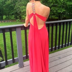 Beautiful prom or pageant gown - size 2.